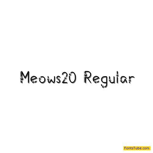 Meows 20 Font