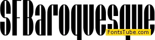 SF Baroquesque Font Family
