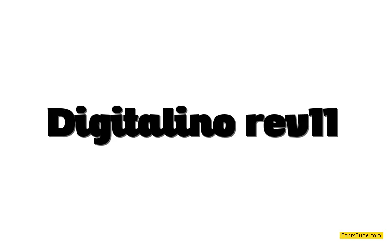 Digitalino Font