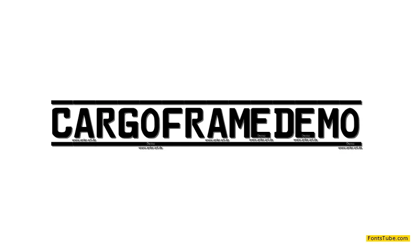 Car-Go Frame 3.1 Demo Font