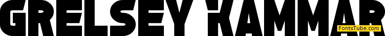 Grelsey Kammar Font
