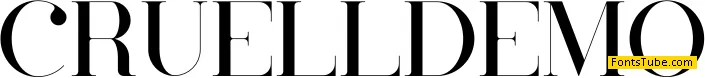 Cruell Demo Font