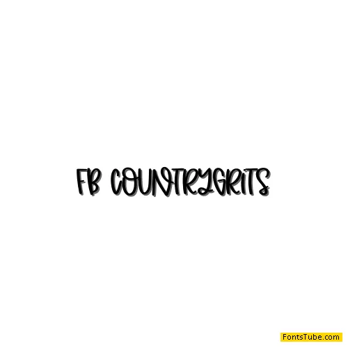 FB-CountryGrits Font