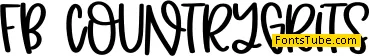 FB-CountryGrits Font