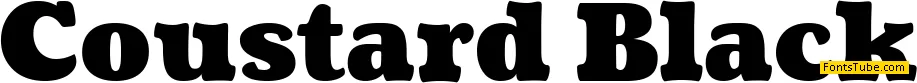 Coustard Font Family