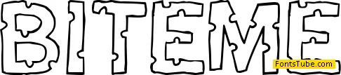 Bite me Font