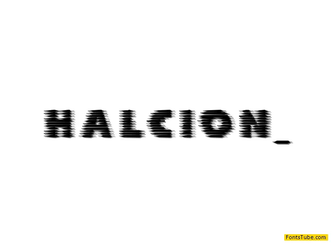 Halcion Font Family