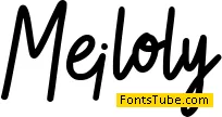Meiloly Font