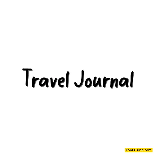 Travel Journal