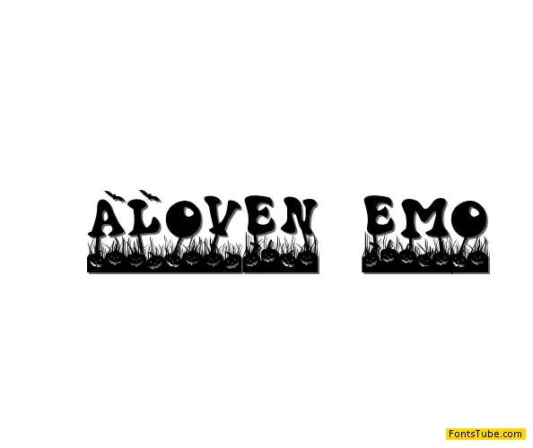 Haloven Font