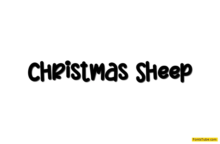 Christmas Sheep
