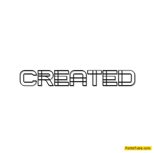 Created Font