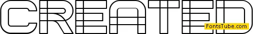 Created Font