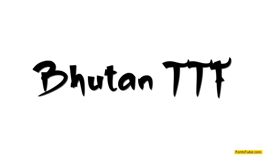 Bhutan Font Family