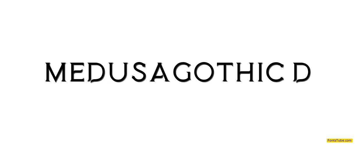 Medusa Gothic Font