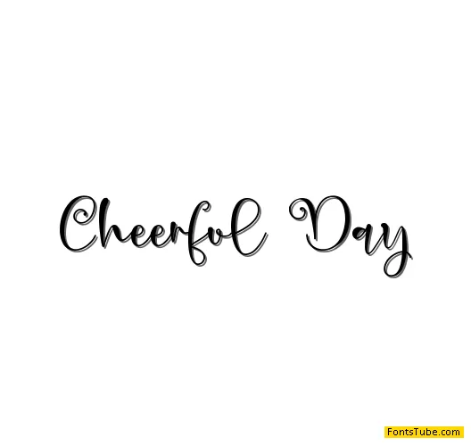 Cheerful Day Font