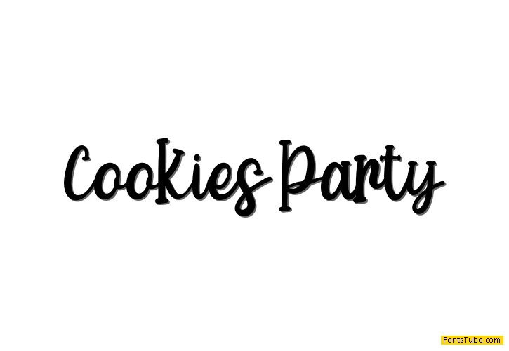 Cookies Party Font