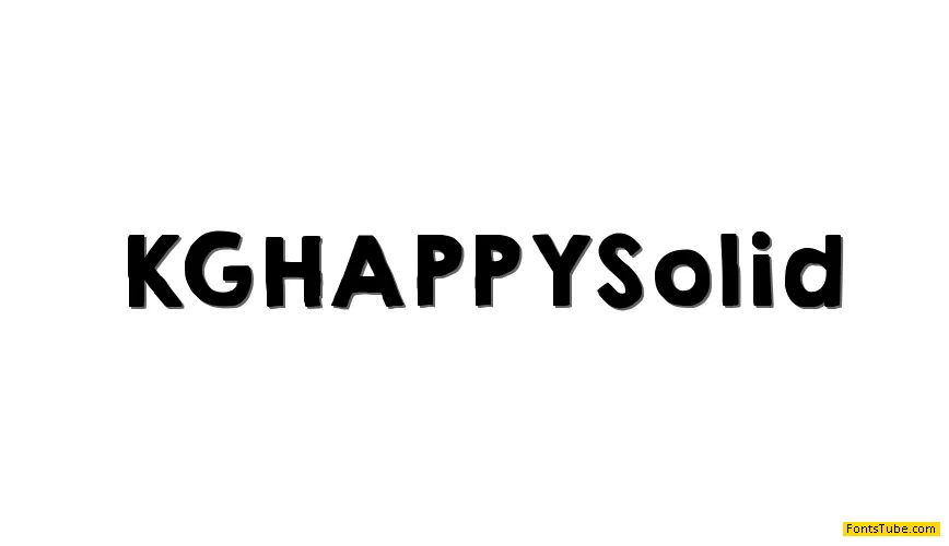 KG HAPPY Font Family