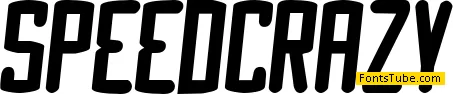 Speed Crazy Font