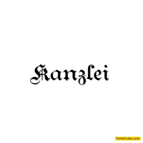 Kanzlei Font