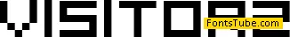 Visitor BRK Font Family