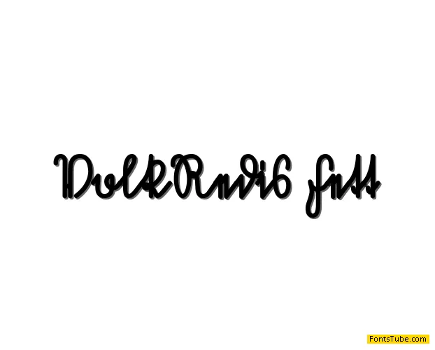 Volk Redis Font Family