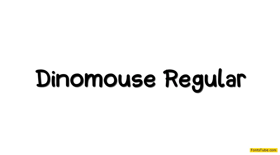 Dinomouse Font