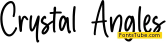 Crystal Angles Font