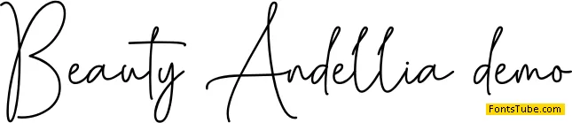 Beauty Andellia Font