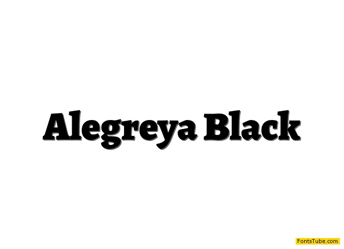 Alegreya Font Family