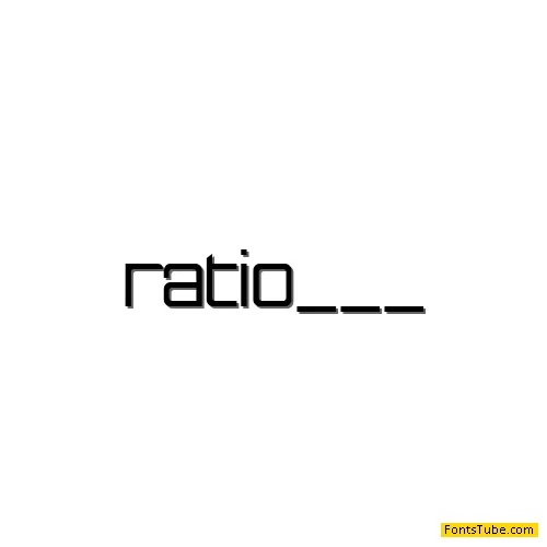 Rational Integer Font