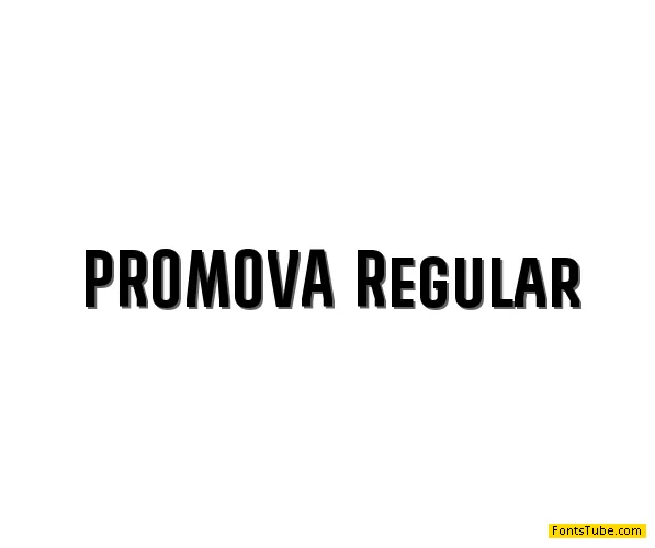 PROMOVA Font Family