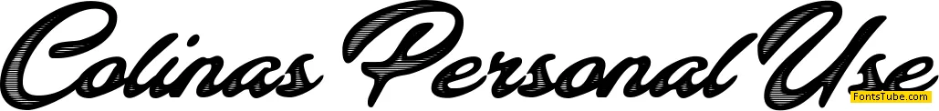 Colinas Personal Use Font