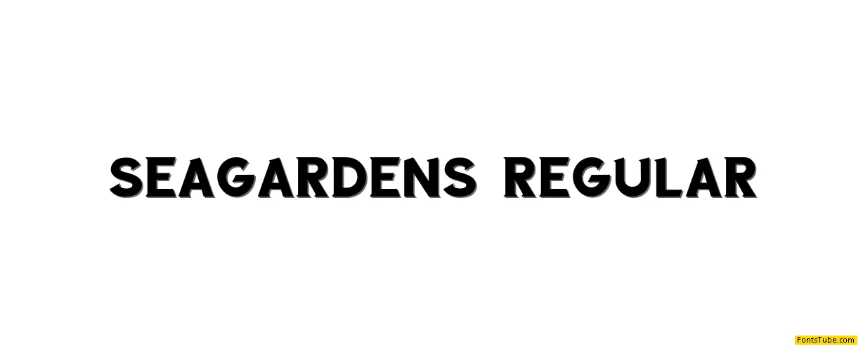 Sea Gardens Font Family