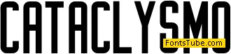 Cataclysmo Font