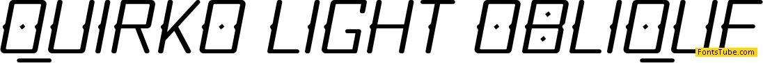 Quirko Font Family