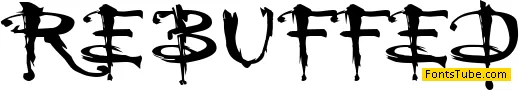 Rebuffed Font