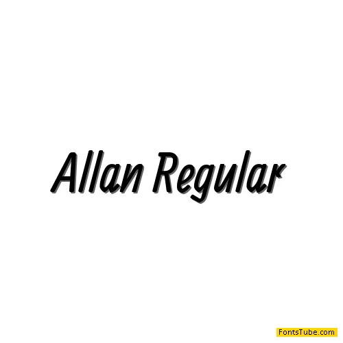 Allan Font Family