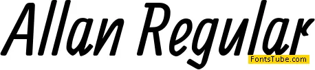 Allan Font Family