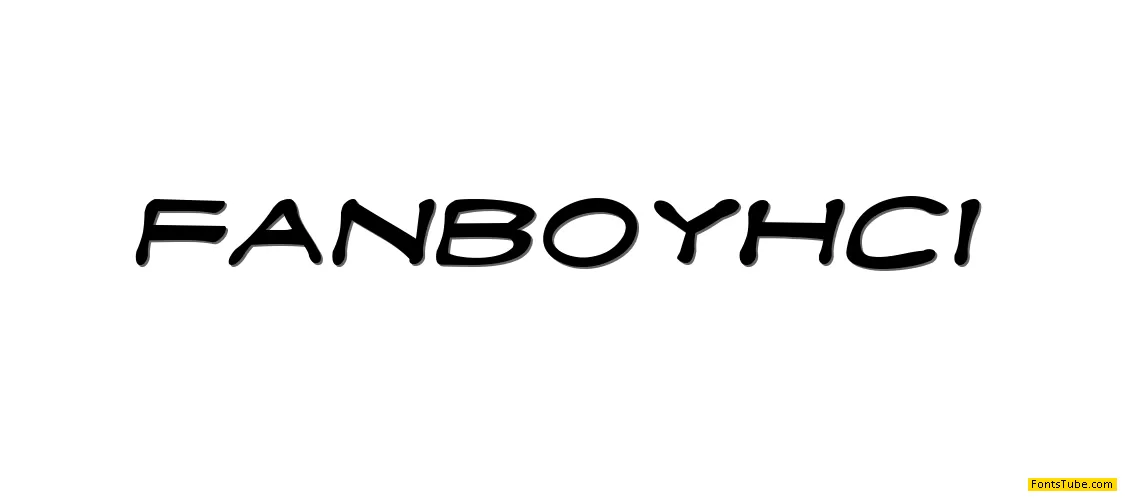 Fanboy Hardcore Font Family