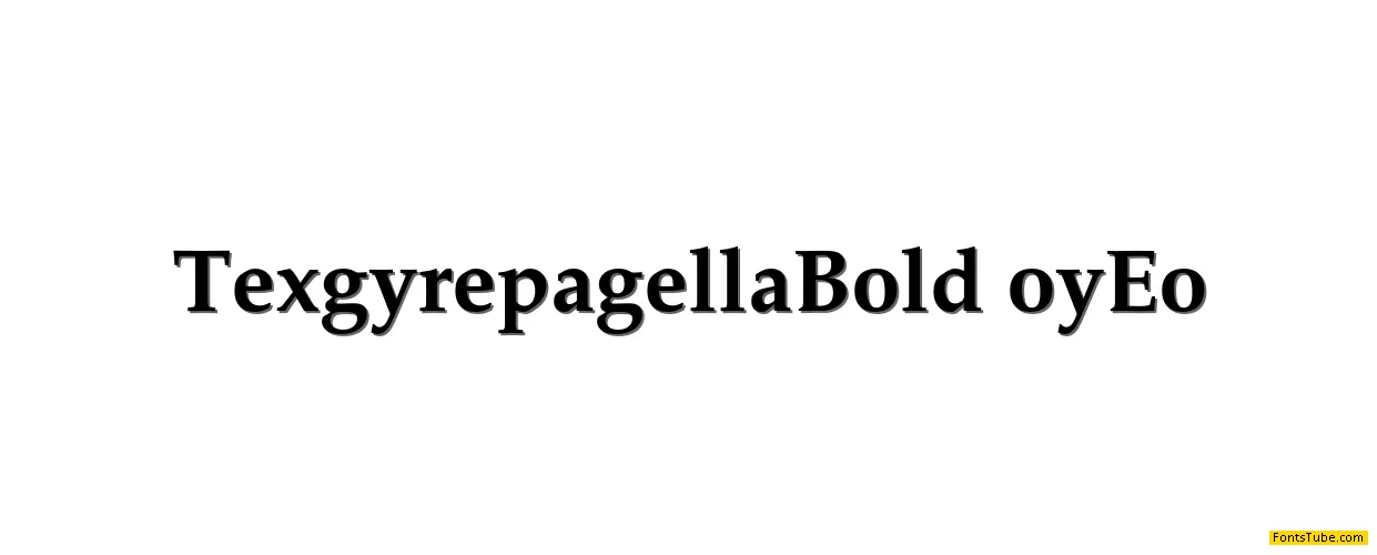 TeXGyrePagella