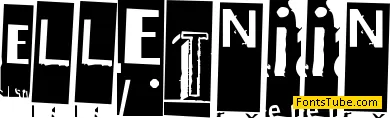 Ellet niin Font