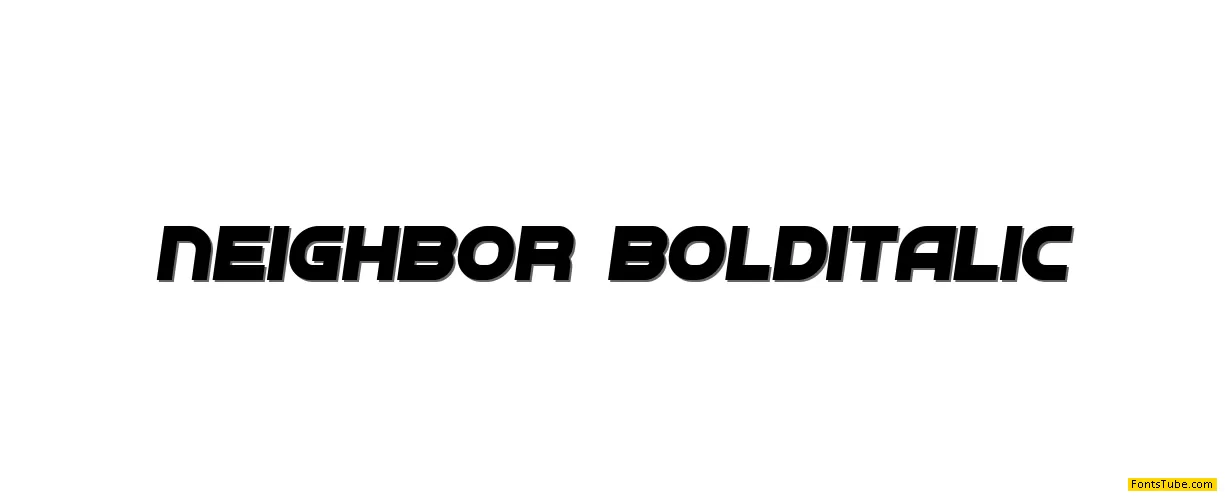 Neighbor Font Family