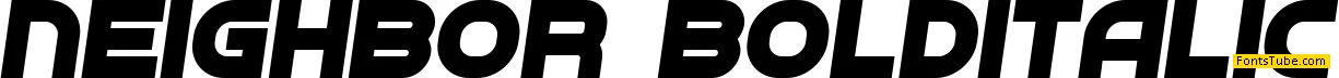 Neighbor Font Family