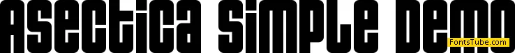 Asectica Demo Font Family