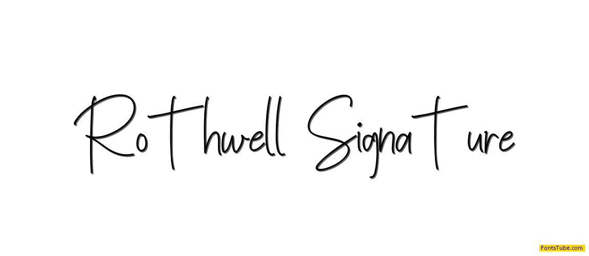 Rothwell Signature