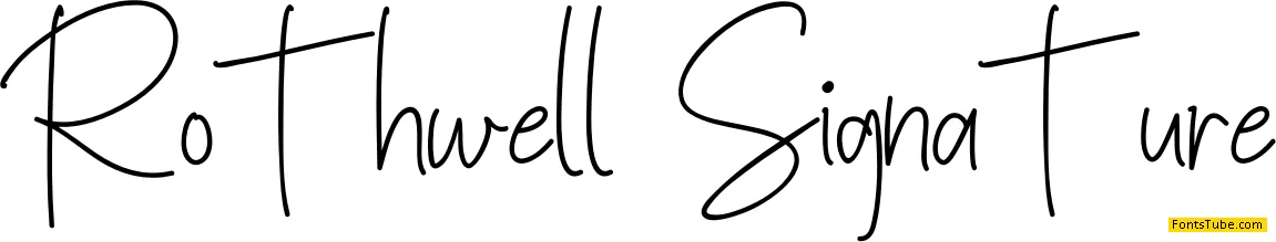 Rothwell Signature