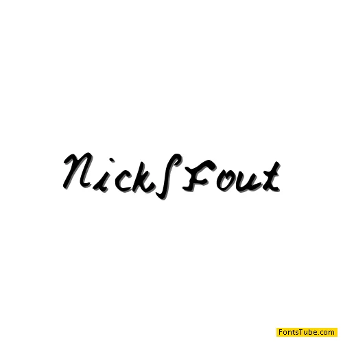 Nicks Font Font