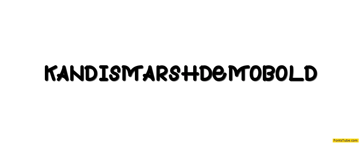 Kandis Marsh Demo Font Family