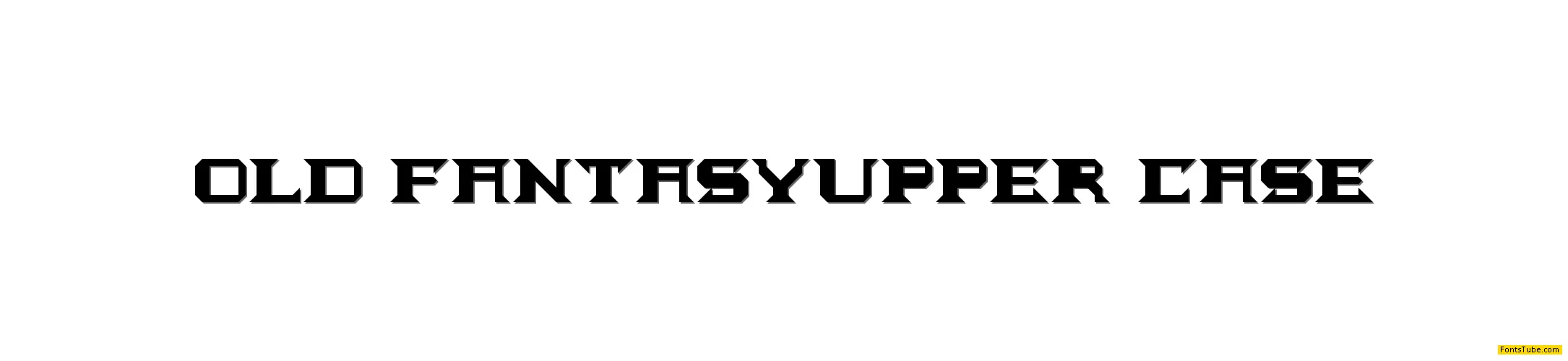 Old fantasy(upper case) Font